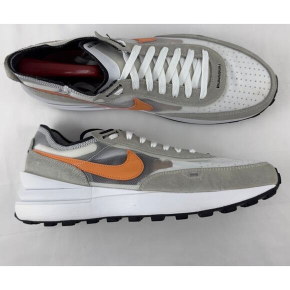 Nike Waffle One white and gray shoes - Picture 6 of 12